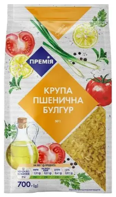 Крупа пшеничная Премія Булгур №1, 700 г